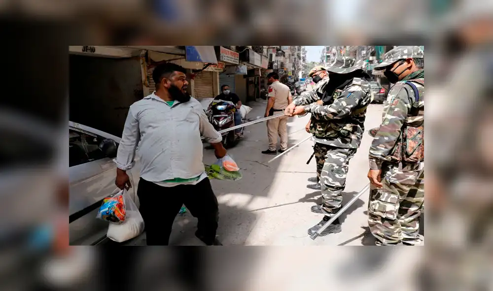 El primer ministro Narendra Modi anunció el bloqueo nacional para evitar que el coronavirus continúe expandiéndose en la India. El primer ministro Narendra Modi anunció el bloqueo nacional para evitar que el coronavirus continúe expandiéndose en la India.