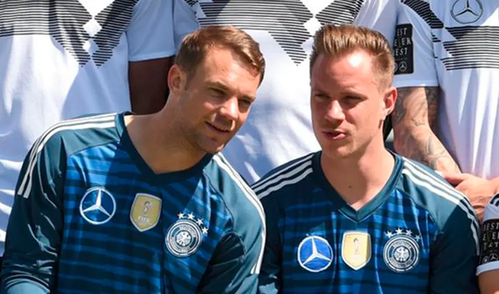 Ter Stegen - Neuer - selección alemana Ter Stegen - Neuer - selección alemana