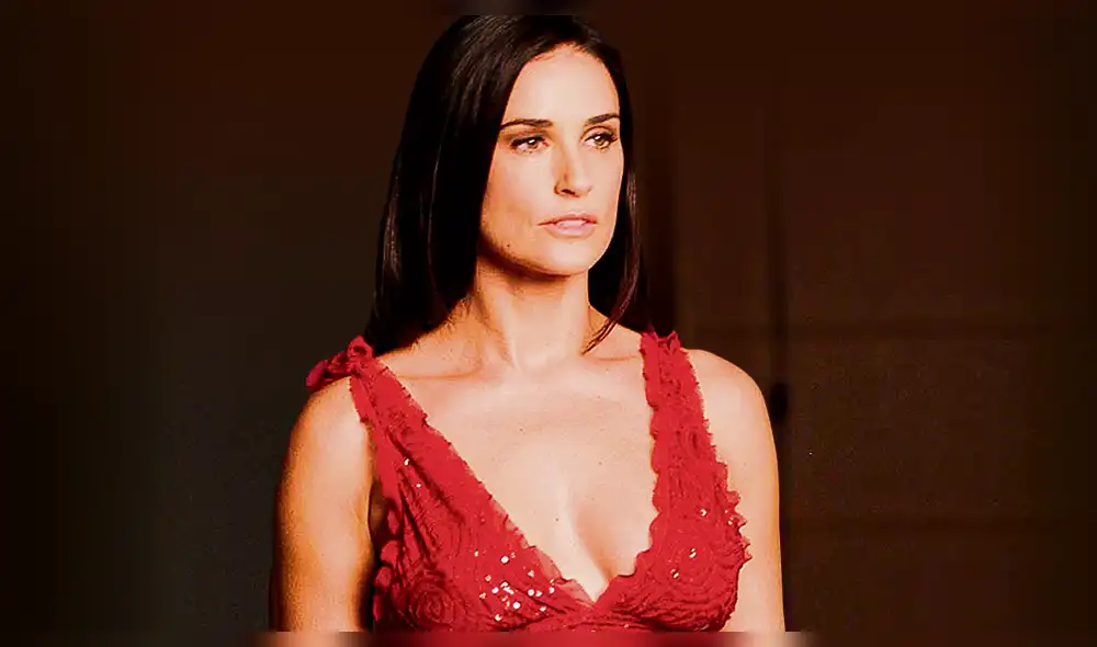 Demi Moore confesó haber vivido una espiral de autodestrucción
