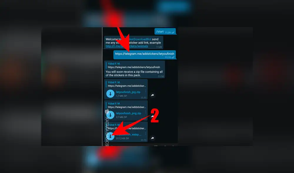 WhatsApp: Obtén los exclusivos stickers de la app de Telegram con este truco [FOTOS]