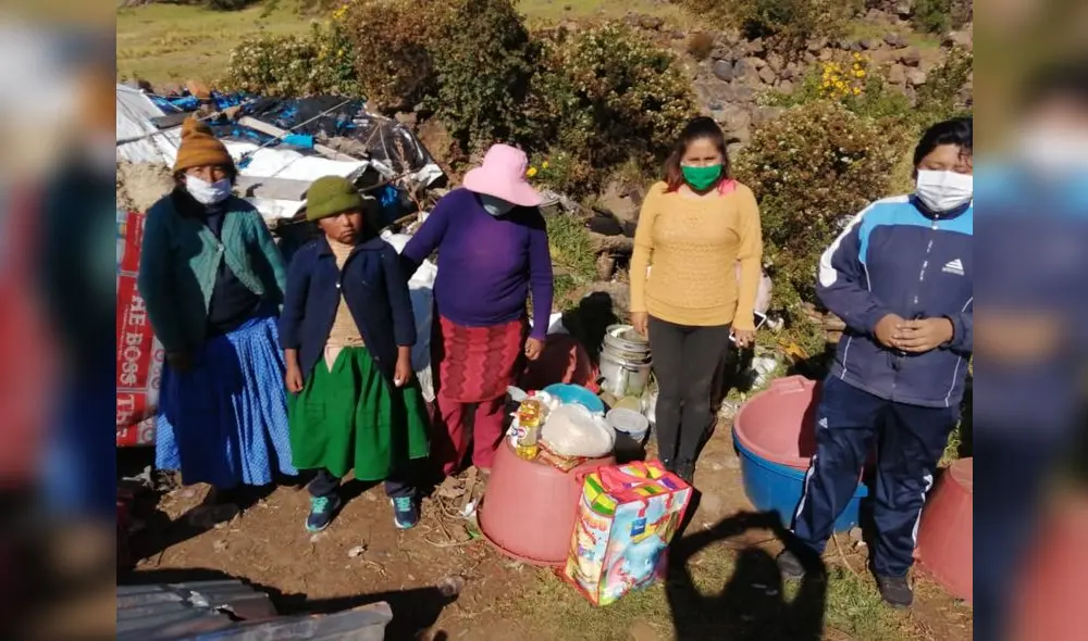 Familia que vive dentro de corral fue una de las beneficiadas.