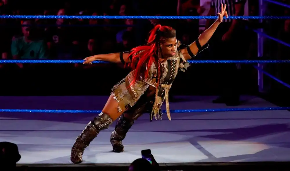 Ember Moon podría retirarse de la lucha libre por una lesión. Foto: WWE
