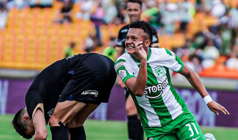 Los blanquiazules perdieron en el Atanasio Girardot. Foto: @pasefiltradope/Twitter