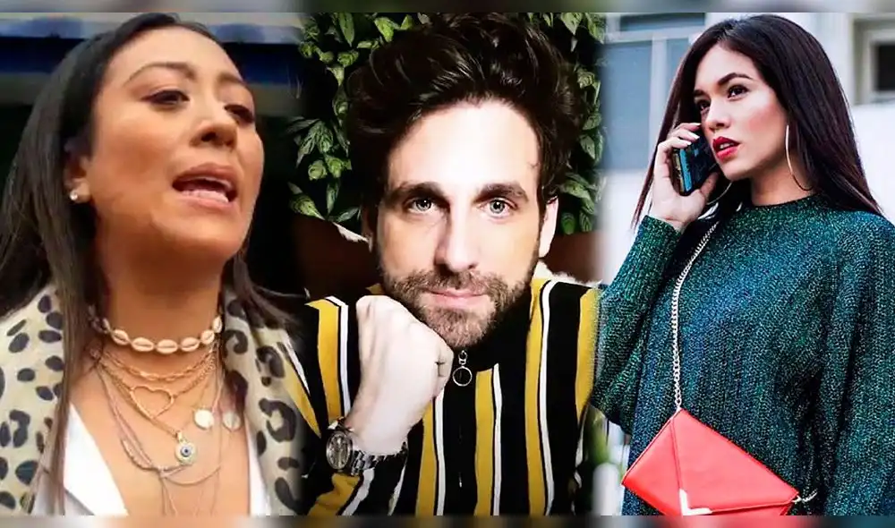 Rodrigo González revela pleito entre Jazmín Pinedo y Cathy Sáenz. Foto: Composición