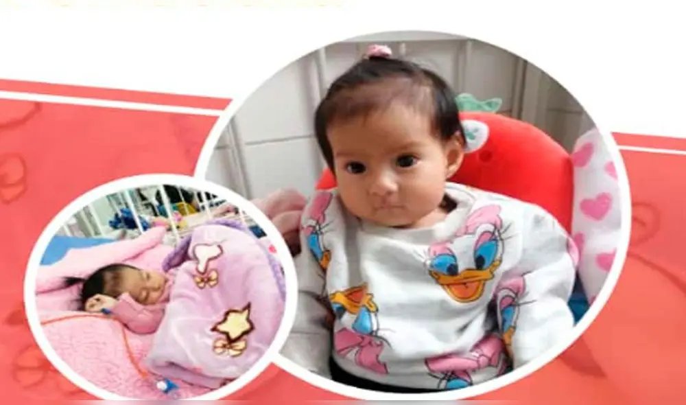 La madre de Luciana pide apoyo para poder tratar médicamente a la pequeña. Foto: difusión