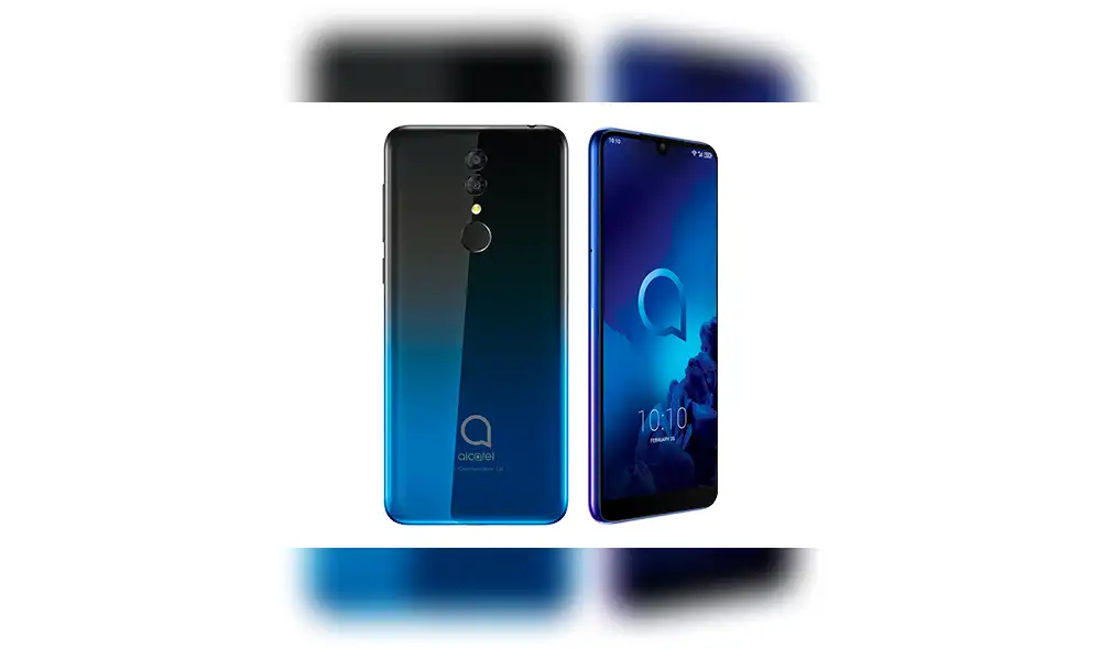 El Alcatel 3 (2019) incluye en su cámara funciones como AI Imaging Scene, Emojis AR y Google Lens.