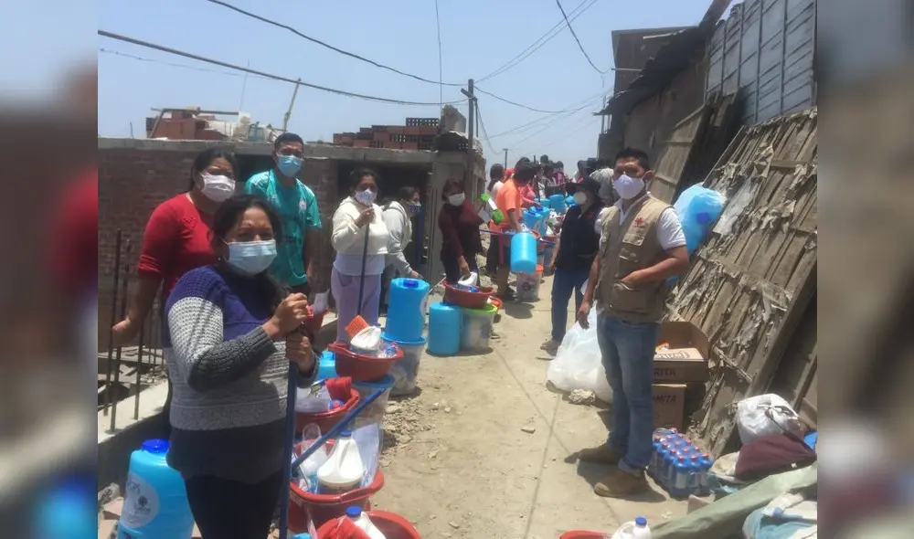 Organización peruana Caritas junto con CRS buscan ayudar a las familias vulnerables de región Lima y San Martín. Foto: Caritas. Organización peruana Caritas junto con CRS buscan ayudar a las familias vulnerables de región Lima y San Martín. Foto: Caritas.