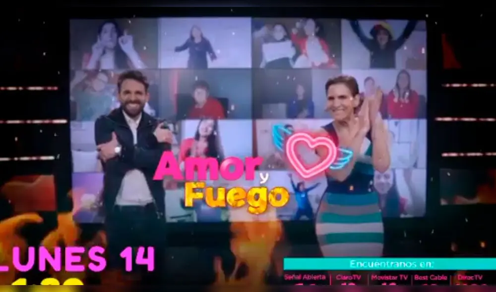 Amor y fuego se estrenará el próximo lunes 14 de septiembre. Foto: captura Willax