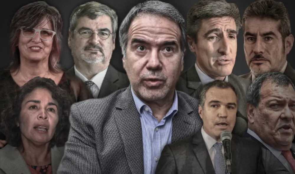 Ocho ministros pasaron por el sector Cultura. Composición: Fabrizio Oviedo.