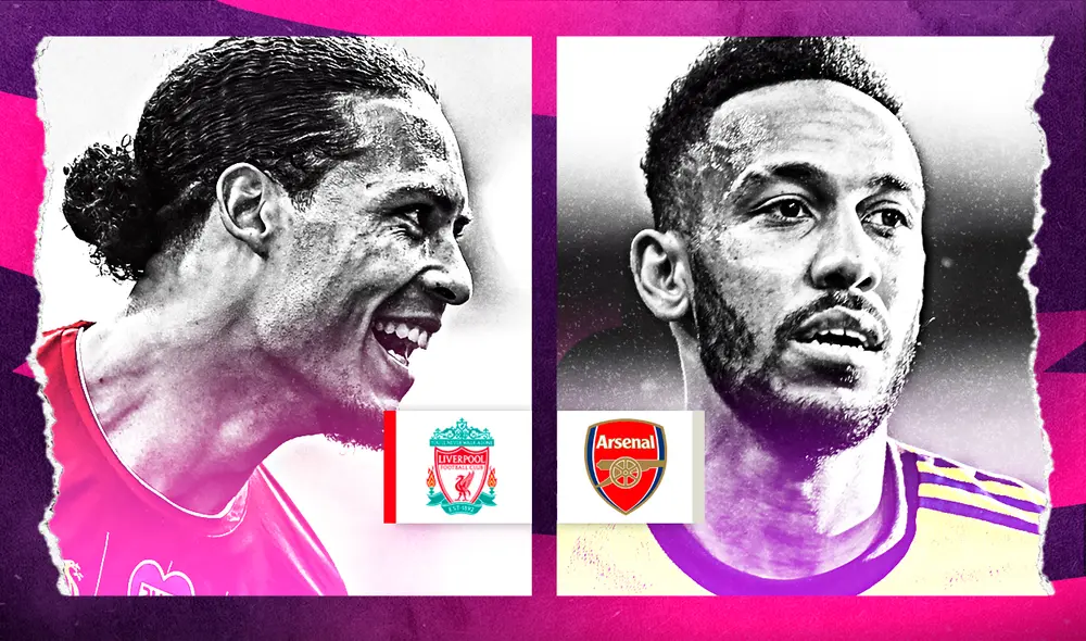 Liverpool enfrenta al Arsenal por la Premier League. Foto: Composición Fabrizio Oviedo/AFP. Liverpool enfrenta al Arsenal por la Premier League. Foto: Composición Fabrizio Oviedo/AFP.