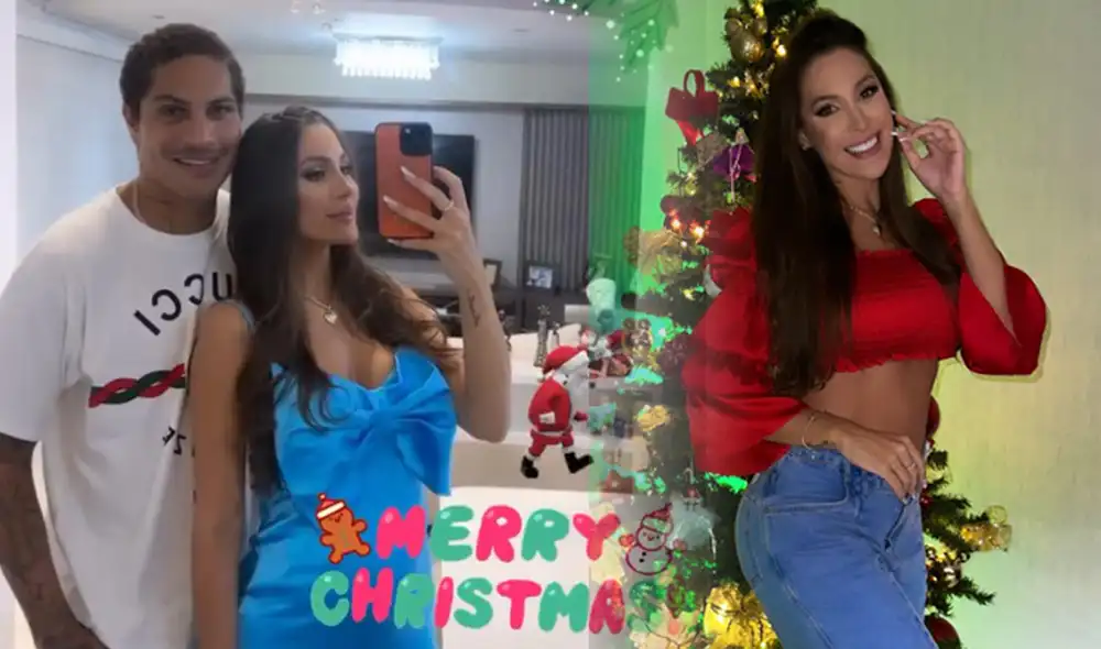 Paolo Guerrero y su novia disfrutaron juntos de las fiestas por Navidad. Foto: Instagram/ Ana Paula Consorte.