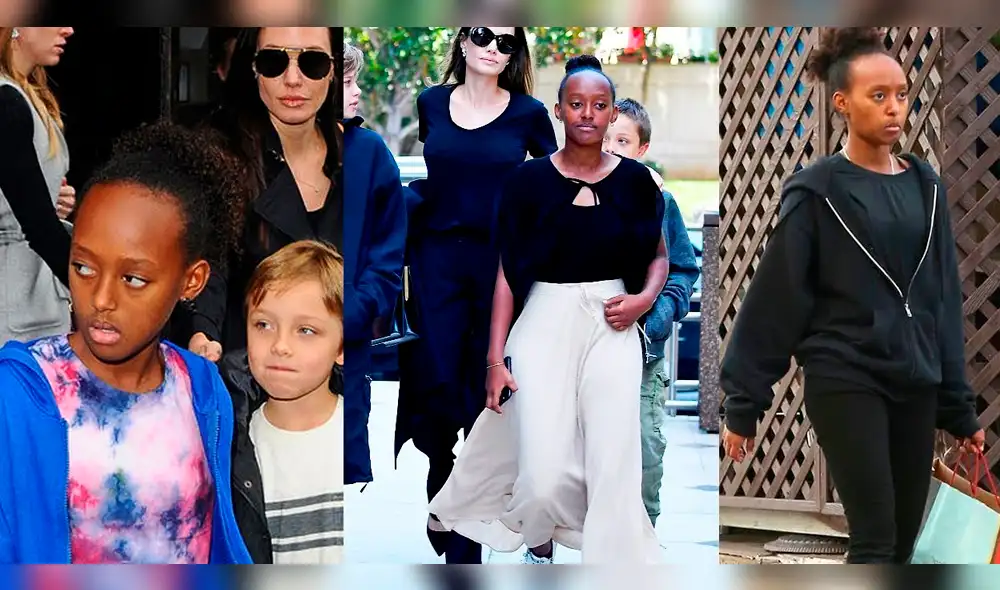 Zahara cautiva a paparazzis con radical transformación al lado de Angelina Jolie [VIDEO]