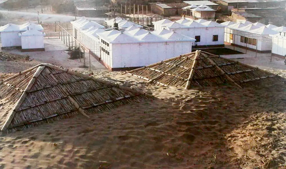 Proyecto urbanístico en el pueblo La Arena, Piura.