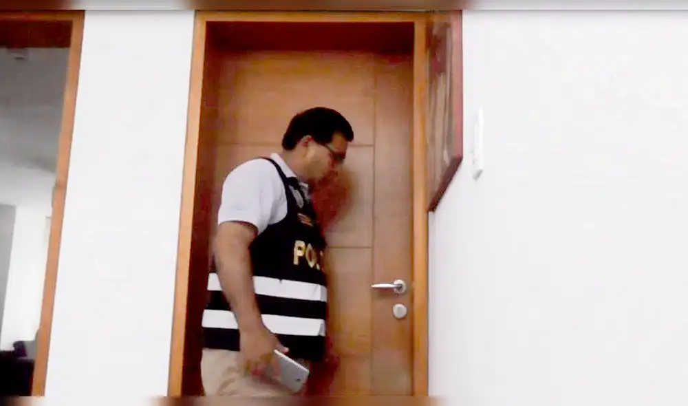 Alan García aguardó armado a fiscales y miembros de la PNP