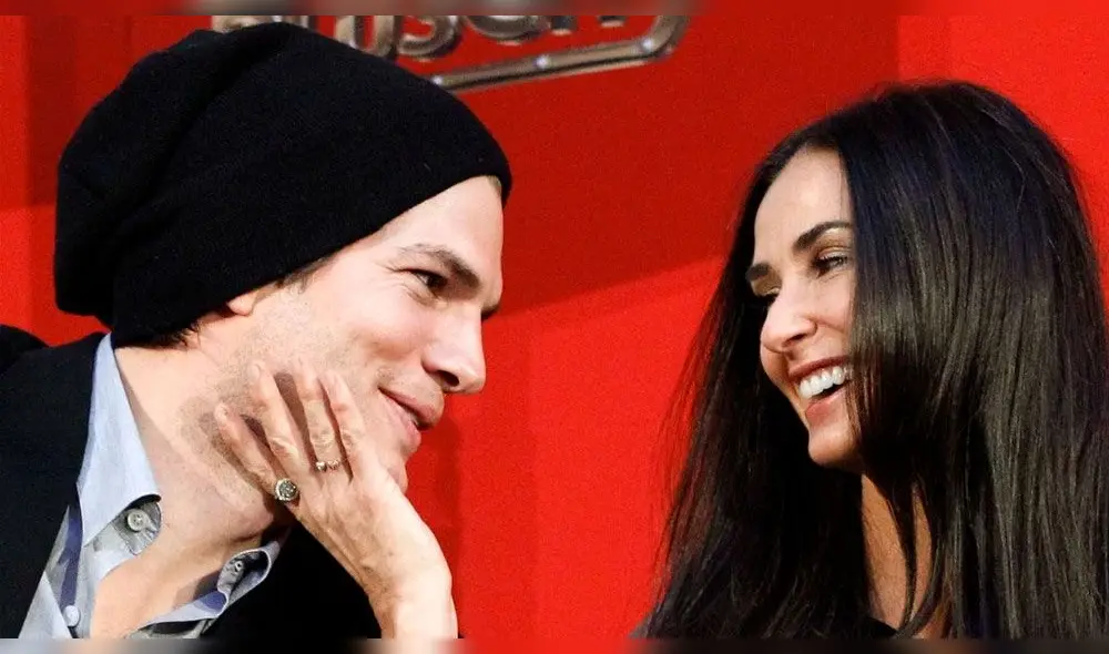 Demi Moore afirma que “tríos sexuales” arruinaron su matrimonio con Ashton Kutcher
