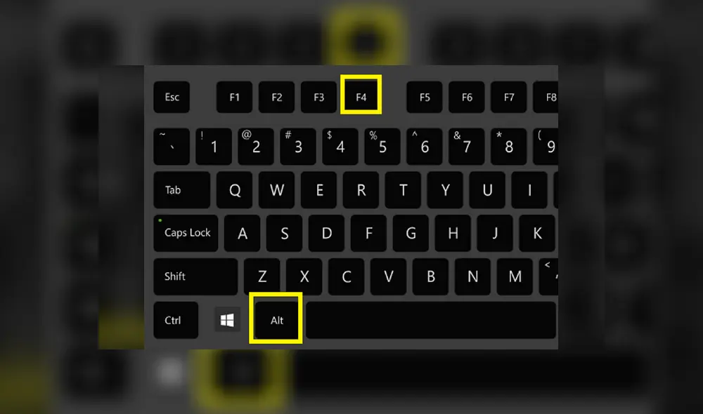 Y su objetivo es simple: cerrar la aplicación en primer plano. Si lo presionas con Zoom abierto, el programa se cerrará y tu clase virtual se echará a perder.