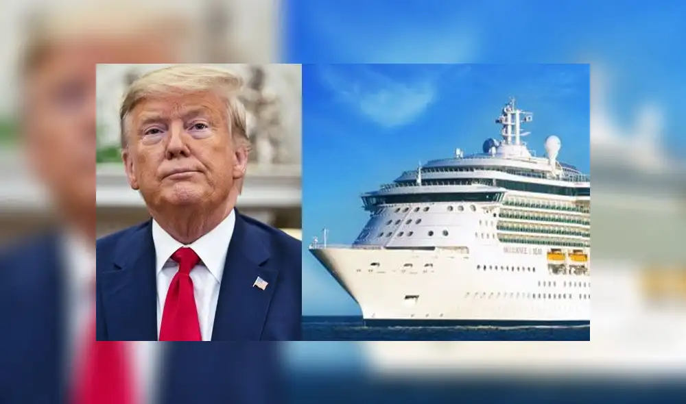 Donald Trump suspende los cruceros desde EE. UU. por 30 días. Foto: Composición. Donald Trump suspende los cruceros desde EE. UU. por 30 días. Foto: Composición.