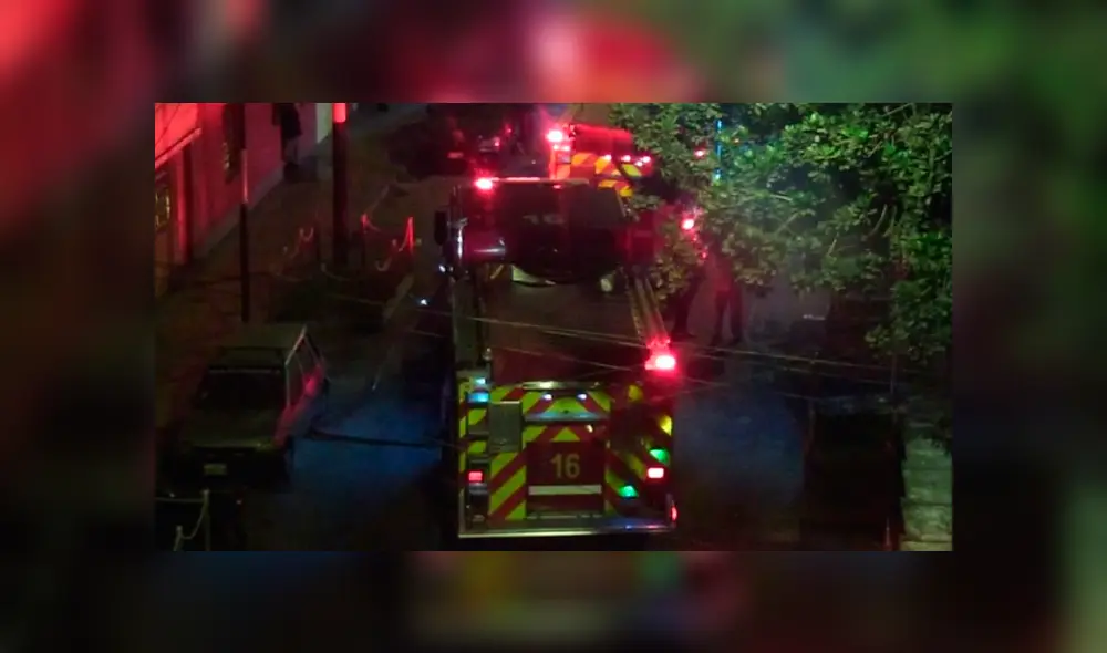 El incendio acabó con la vida de un anciano de 80 años. Foto: Mancomunidad Centro 1 - Chorrillos El incendio acabó con la vida de un anciano de 80 años. Foto: Mancomunidad Centro 1 - Chorrillos