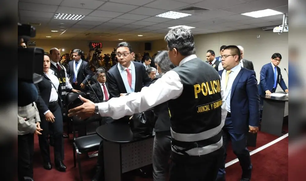 Humberto Abanto estuvo presente en la audiencia. Foto: Poder Judicial Humberto Abanto estuvo presente en la audiencia. Foto: Poder Judicial