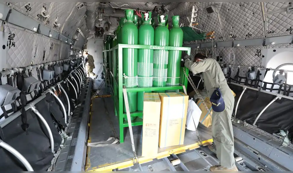 EsSalud envió a Puno unos 125 balones de oxígeno para la lucha contra el coronavirus. EsSalud envió a Puno unos 125 balones de oxígeno para la lucha contra el coronavirus.