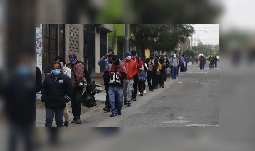 Aglomeración en Estación Bayovar. Créditos: Flavio Matos / La República