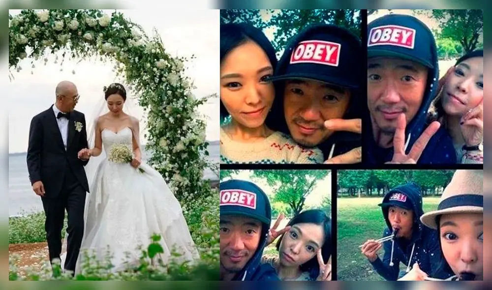 Lee Haneul se casó en octubre del 2018 con su quien había sido su nova durante 11 años.