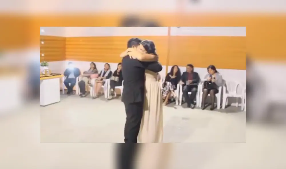 Video es viral en YouTube. La pareja de recién casados sorprendió a todos los invitados a su boda bailando el tema de Digimon. Foto: Captura.