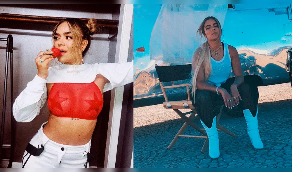 Karol G responde a quienes criticaron video íntimo y tatuaje de Anuel AA [VIDEO]