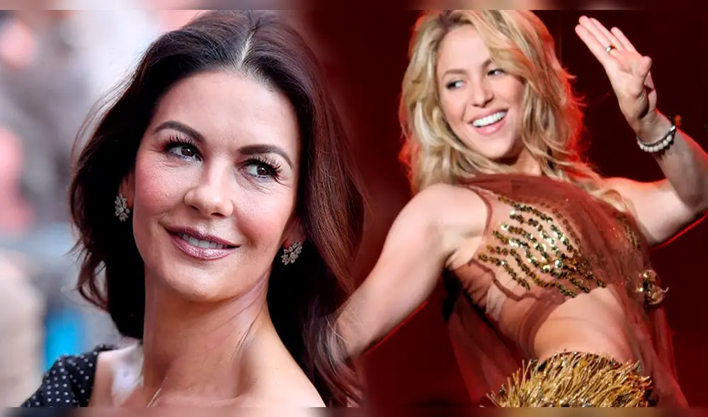 Catherine Zeta-Jones, Shakira, Instagram Catherine Zeta-Jones, Shakira, Instagram