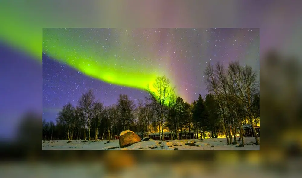 Las auroras boreales emiten sonidos similares al chasquido de la electricidad estática o al del caminar sobre las hojas secas. Foto: Gtres