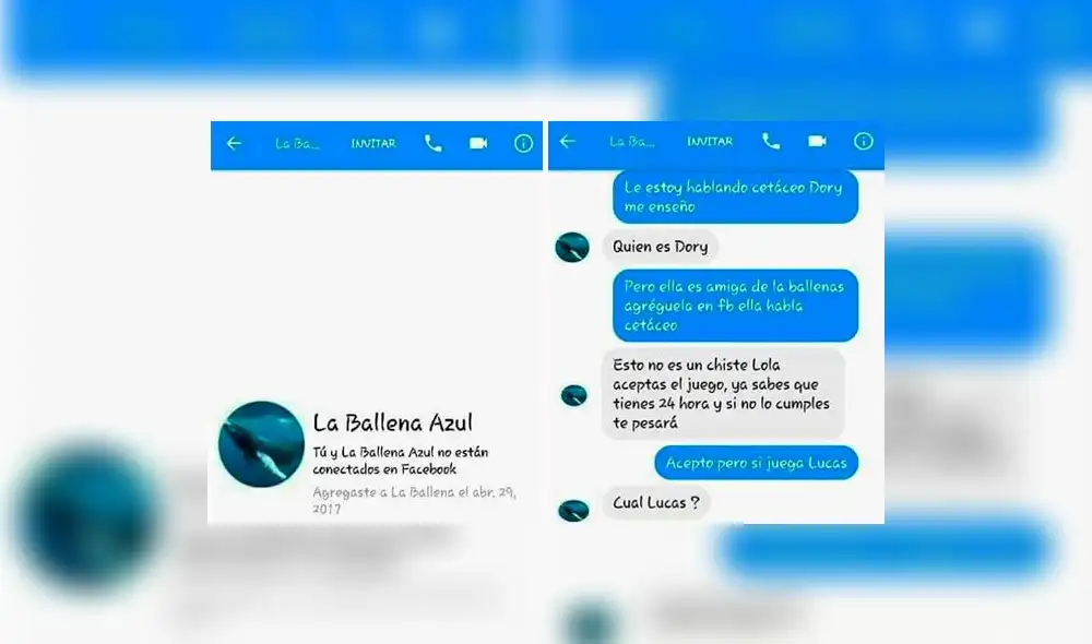 En Facebook usuaria troleó a administrador de la “Ballena Azul”