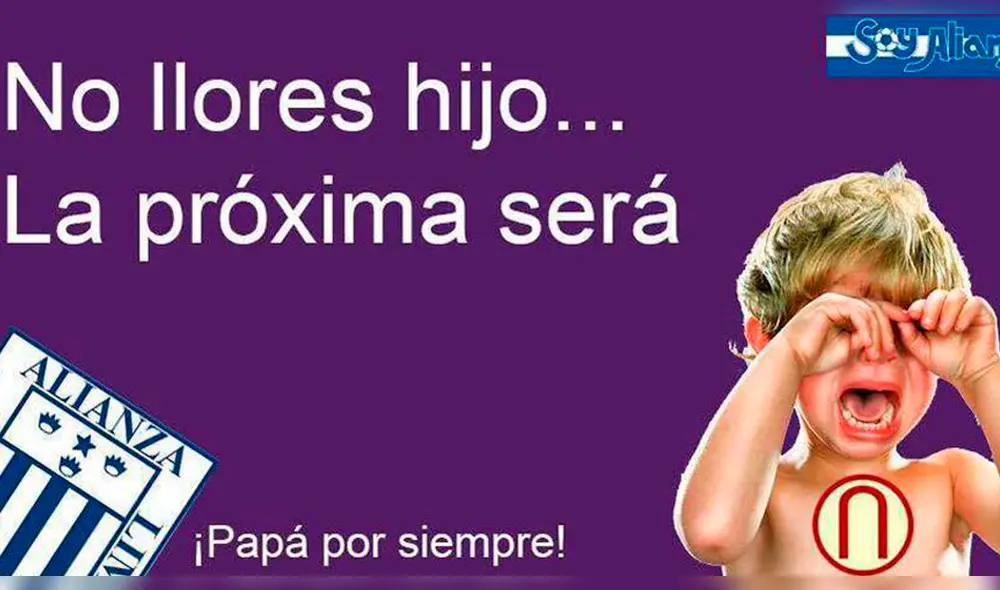 Alianza Lima se quedó con el Clásico y desató divertidos memes [FOTOS]