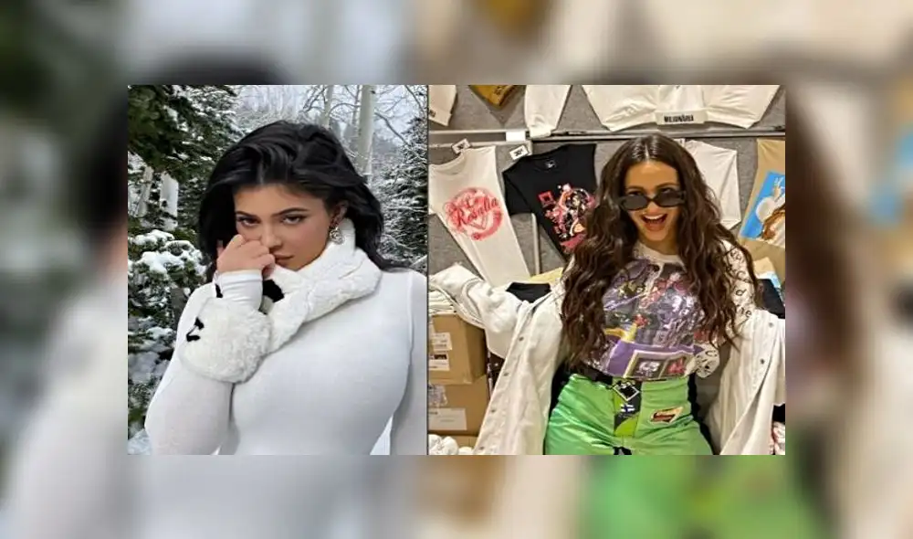 Rosalía presume en Instagram regalos exclusivos que le envió Kylie Jenner [FOTOS Y VIDEO]