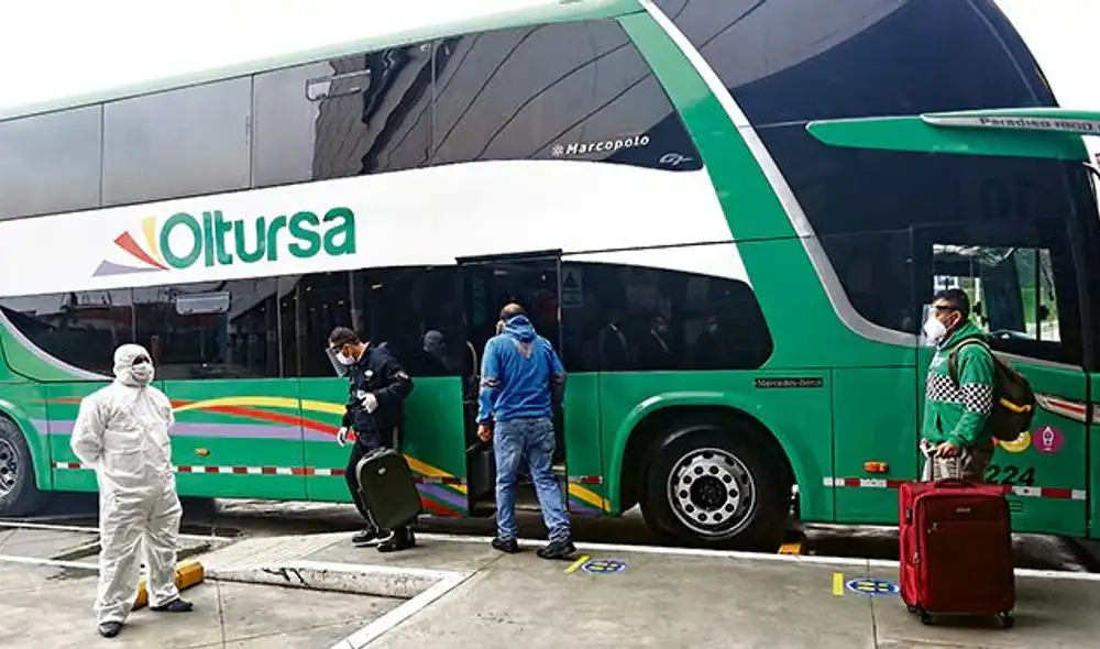 MTC: pasajeros de buses interprovinciales podrán viajar juntos solo si hay una barrera vertical entre asientos MTC: pasajeros de buses interprovinciales podrán viajar juntos solo si hay una barrera vertical entre asientos