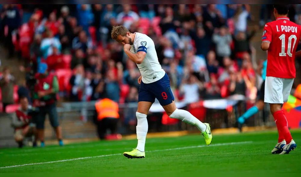Inglaterra vs Bulgaria: triplete de Harry Kane: Foto: Twitter de Inglaterra.