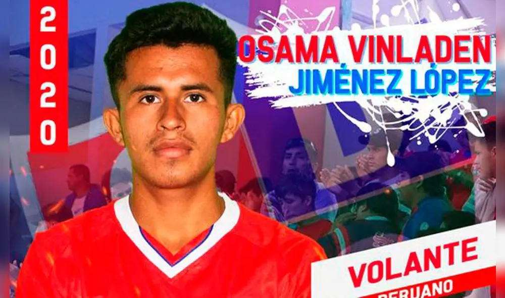 Osama Vinladen es el nombre del futbolista de Unión Comercio. Foto: Unión Comercio Osama Vinladen es el nombre del futbolista de Unión Comercio. Foto: Unión Comercio