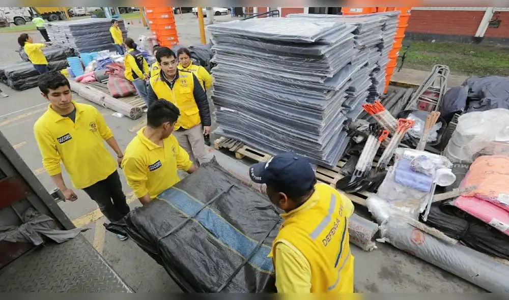 Municipios locales reciben bienes para sus almacenes de emergencia