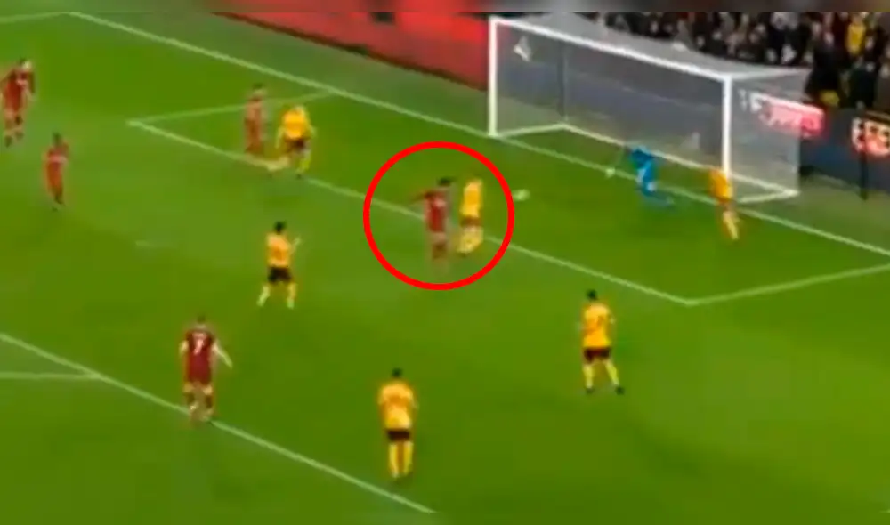 Liverpool vs Wolves: Mohamed Salah empalmó en primera y rompe la paridad [VIDEO]