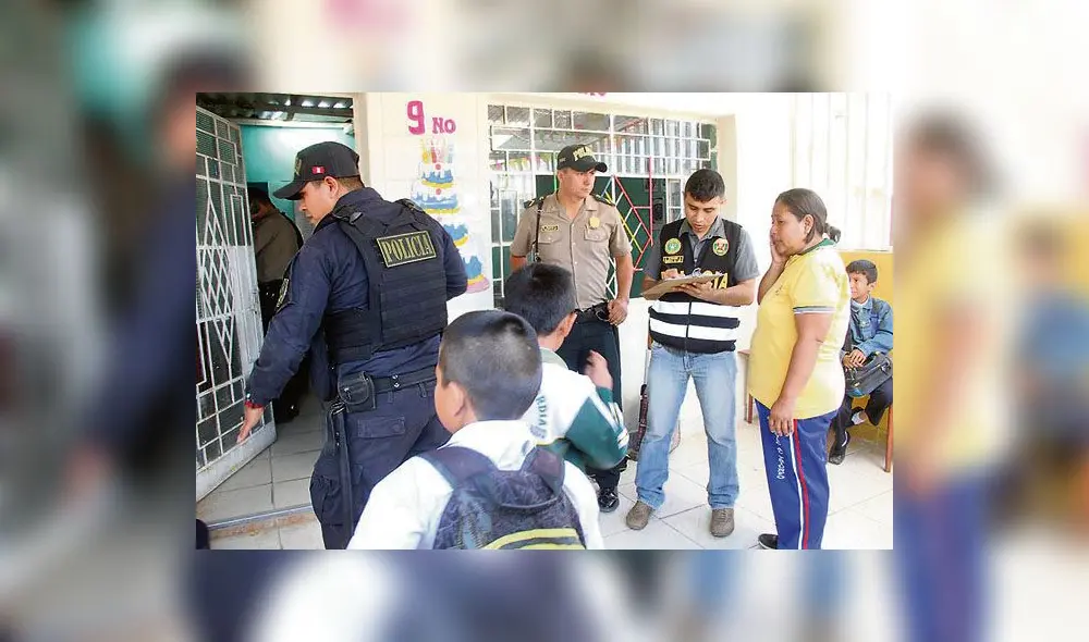 Hampón desata terror en colegio y dispara a director