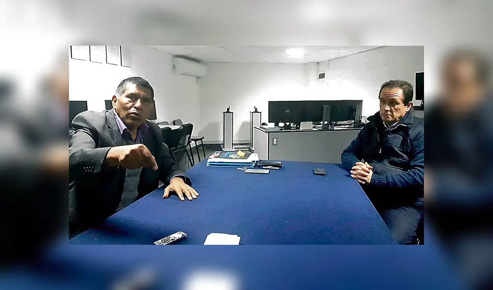 Reclamo. Autoridades de la Universidad Marítima del Perú.