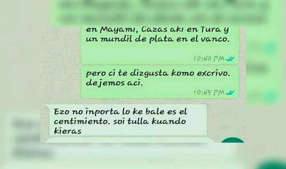 WhatsApp: hombre con mala ortografía logró 'conquistar' a chica con un simple truco [FOTOS] 