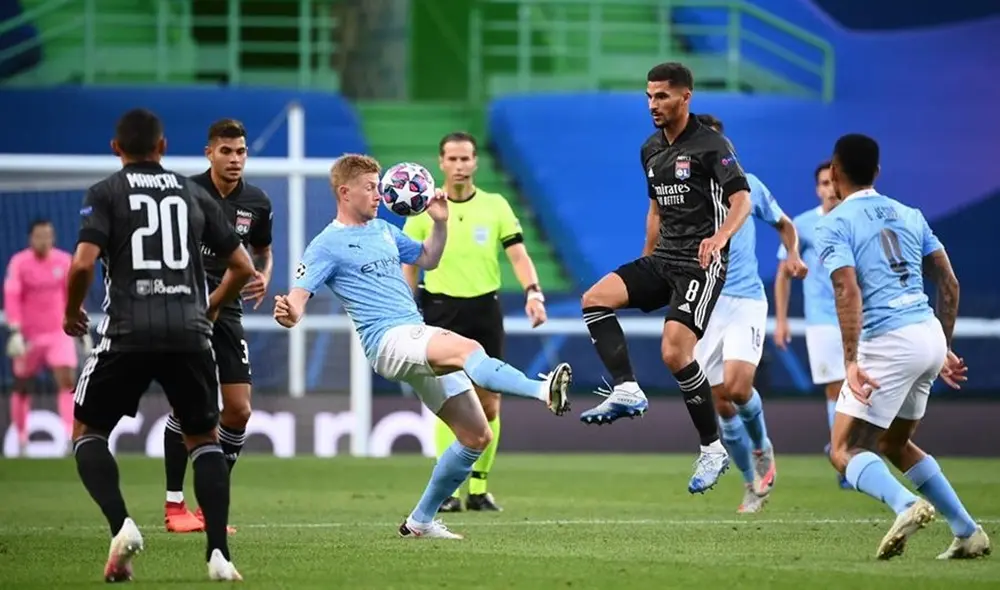 Semifinal de la Champions League. Foto: AFP