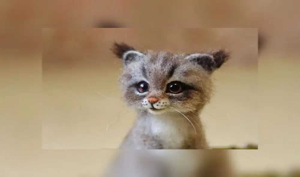 Artista rusa construye animales de lana que parecen sacados de Disney