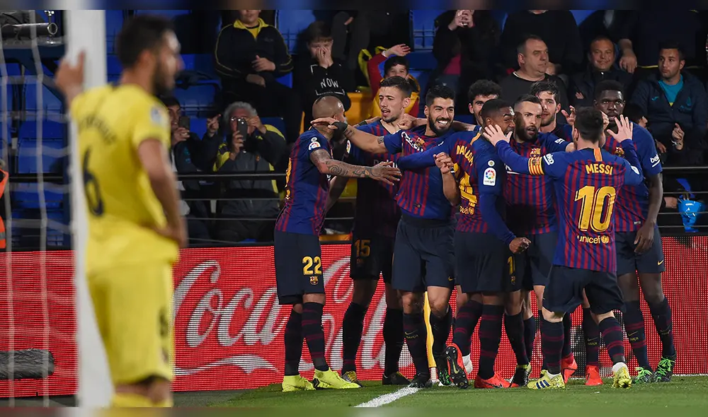 Barcelona y Villarreal igualaron 4-4 en un emocionante partidazo por Liga Santander [RESUMEN] 