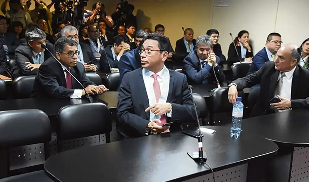 Recluido. El abogado Abanto está ahora en el penal Ancón I.