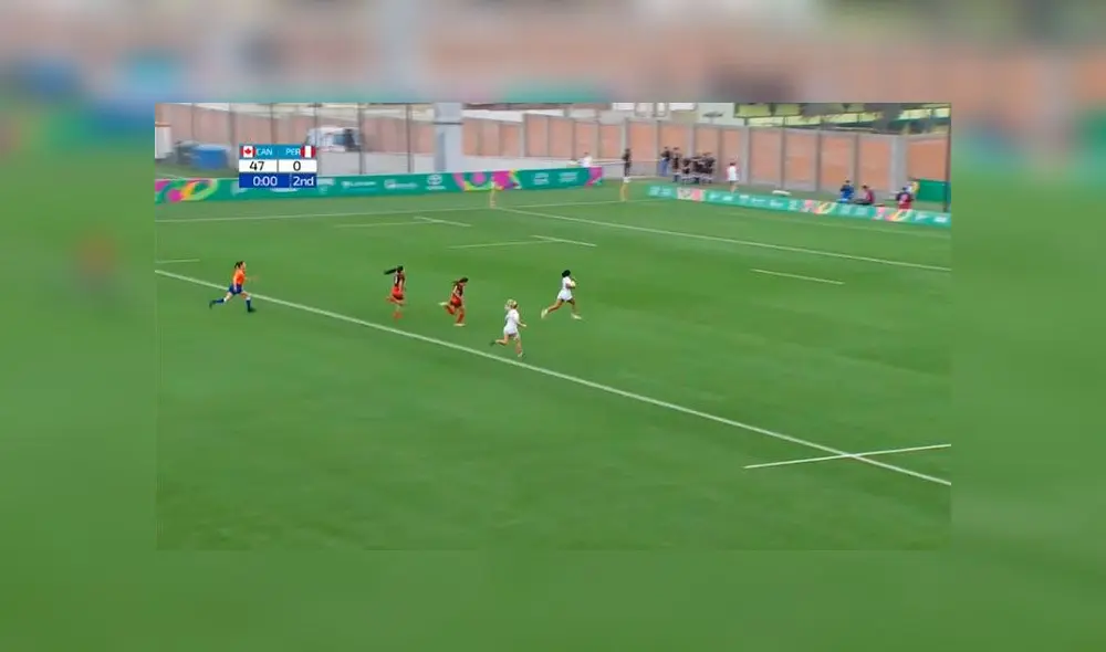 Canadá también había ganado 54-0 en su debut ante México y hoy repite el marcador. Créditos: Captura de video