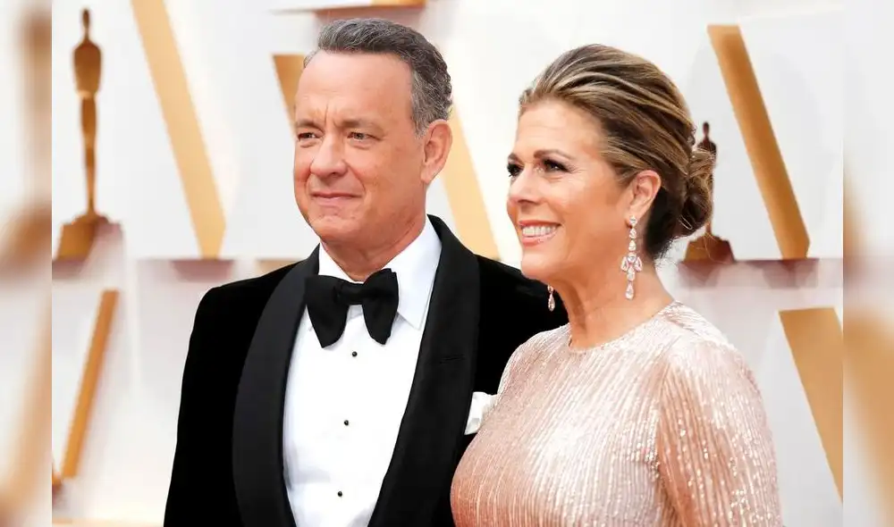 Tom Hanks y su esposa Rita Wilson.