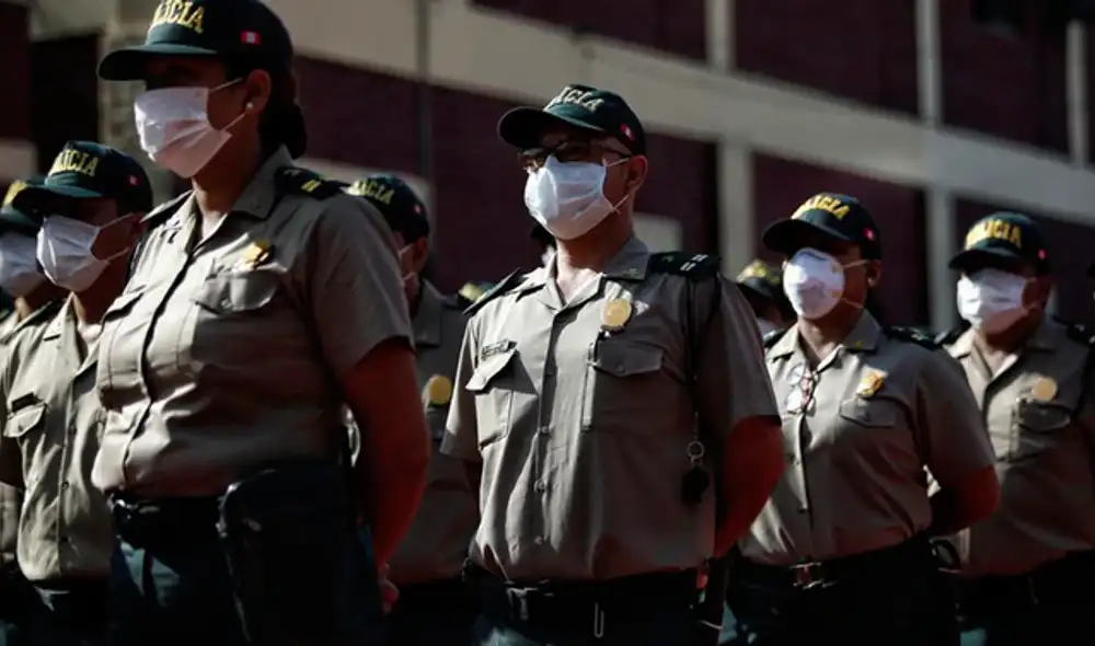 20 policías han fallecido por COVID-19 y casi 2.000 se encuentran infectados