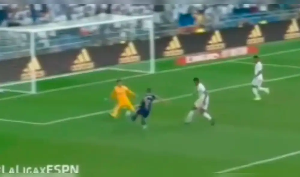 Real Madrid vs Real Valladolid Gol de Sergi Guardiola por la Liga Santander.