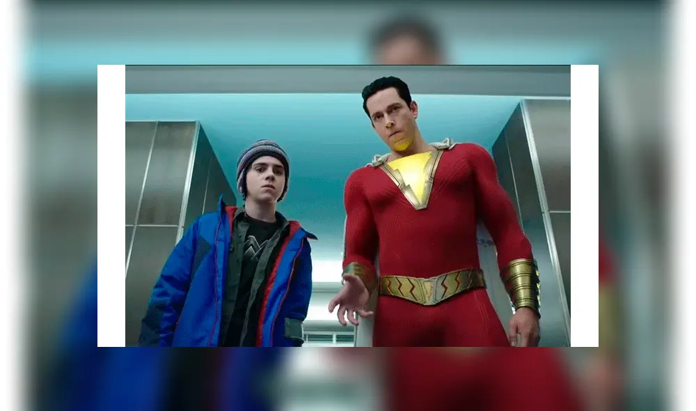 Captan a niño peruano ‘troleando’ al actor de Shazam en plena Comic-Con Lima [FOTOS]